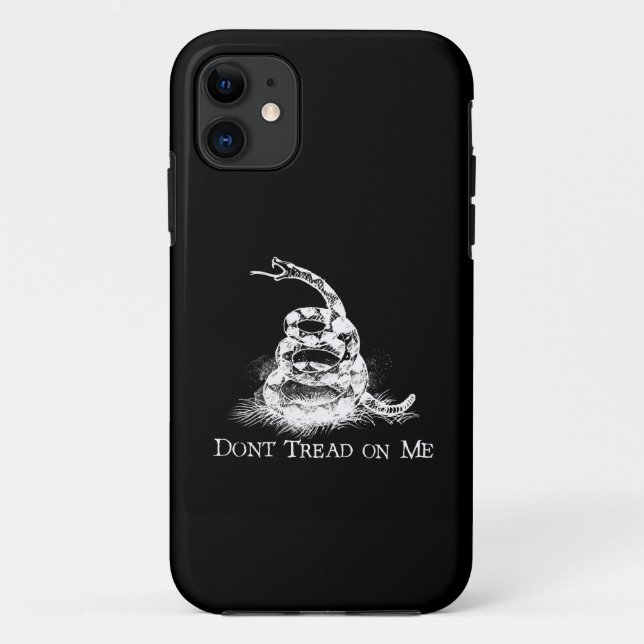 Funda De Case-Mate Para iPhone No pise en mí (Reverso)