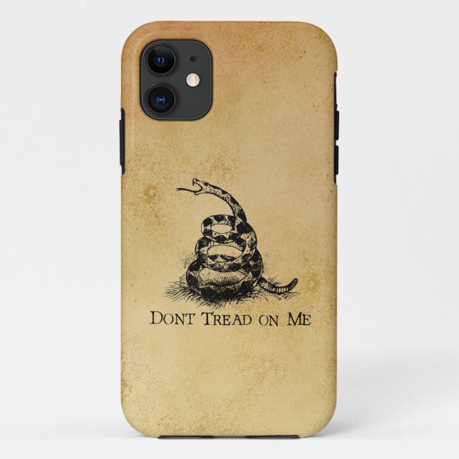 Funda De Case-Mate Para iPhone No pise en mí (Reverso)