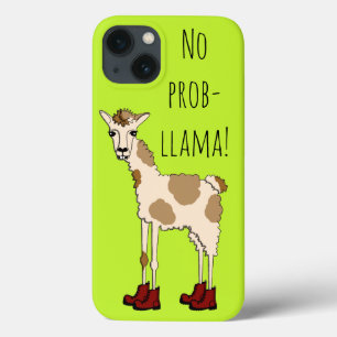 Funda Para iPhone 13 No prob- Llama