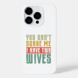 Funda Para iPhone 14 Pro De Case-Mate No puedes asustarme, tengo dos esposas