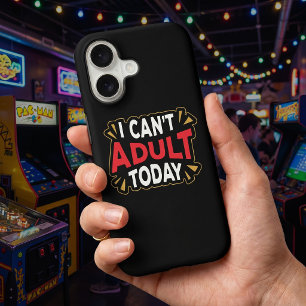 Funda Para iPhone 13 No Puedo Ser Adulto Hoy Introvertido Divertido