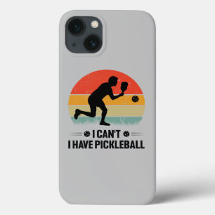Funda Para iPhone 13 No puedo tener pickleball, Pickleball Lover