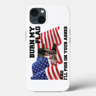Funda Para iPhone 13 No queme mi bandera