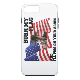 Funda Para iPhone 8 Plus/7 Plus No queme mi bandera
