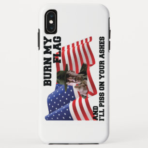 Funda Para iPhone XS Max No queme mi bandera