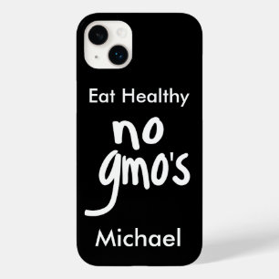 Funda Para iPhone 14 Plus De Case-Mate No se personaliza el nombre blanco negro saludable