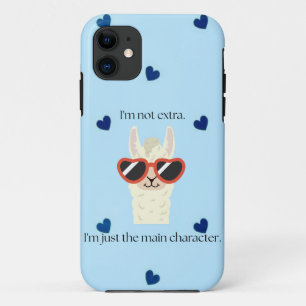 Funda Para iPhone 11 No Soy Extra, Soy el Personaje Principal   Mono 