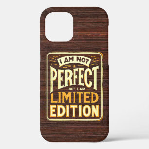 Funda Para iPhone 12 No soy perfecto si soy una edición limitada motiva