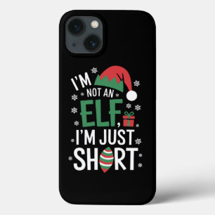 Funda Para iPhone 13 No Soy Un Elfo Solo Bajo Divertido Navidad Xmas