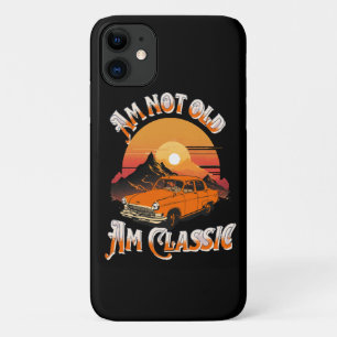 Funda Para iPhone 11 no soy viejo soy clásico