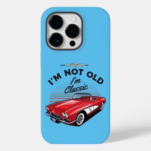 Funda Para iPhone 14 Pro De Case-Mate ¡No soy viejo, soy clásico! Corvette 1961