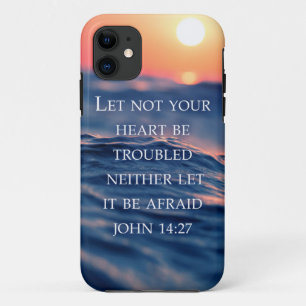 Funda Para iPhone 11 No te preocupes verso de la Biblia, estímulo cont