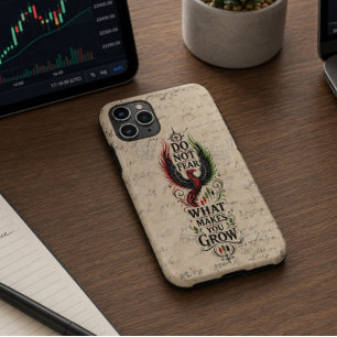 Funda Para iPhone 11 Pro No temas diseño de carta vintage de fénix