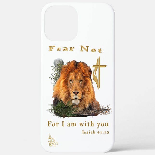 Funda De Case-Mate Para iPhone No Temas Porque Yo Estoy Contigo (Reverso )