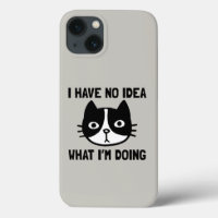 No tengo idea de lo que estoy haciendo gato
