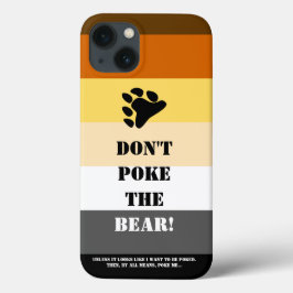 Funda Para iPhone 13 ¡No tires al oso!