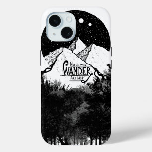 Funda Para iPhone 15 No todos los que WANDER pierden la cita del ilustr