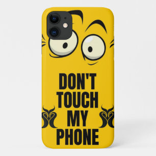 Funda Para iPhone 11 No toques mi teléfono