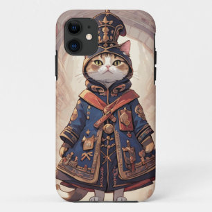 Funda Para iPhone 11 Noble Kitty Lord en el Salón