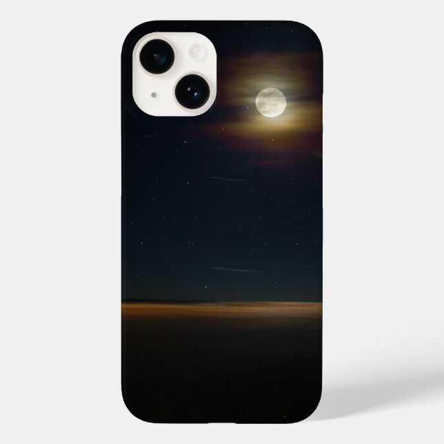 Funda De Case-Mate Para iPhone Noche de Folly Beach (Reverso )