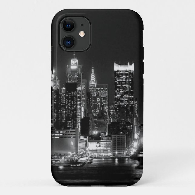 Funda De Case-Mate Para iPhone Noche de Nueva York (Reverso)
