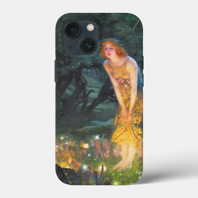 Funda De Case-Mate Para iPhone Noche de verano (1908) de Edward Robert Hughes (Reverso )