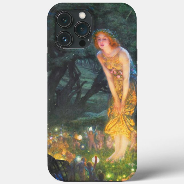 Funda De Case-Mate Para iPhone Noche de verano (1908) de Edward Robert Hughes (Reverso )