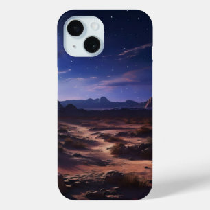 Funda Para iPhone 15 Noche en el desierto