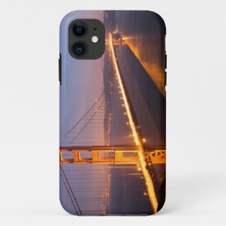 Funda Para iPhone 11 Noche en el puente Golden Gate