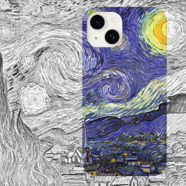 Funda Para iPhone 14 De Case-Mate Noche estrellada de Vincent van Gogh
