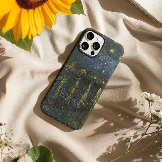 Funda De Case-Mate Para iPhone Noche estrellada en el Ródano, Vincent van Gogh (Subido por el creador)