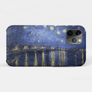 Funda Para iPhone 11 Pro Noche estrellada sobre el Ródano