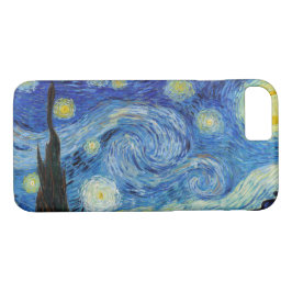 Funda Para iPhone 8/7 Noche estrellada, Vincent van Gogh