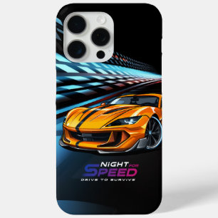 Funda Para iPhone 15 Pro Max Noche para la Velocidad  