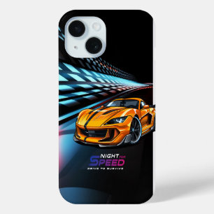 Funda Para iPhone 15 Noche para la Velocidad