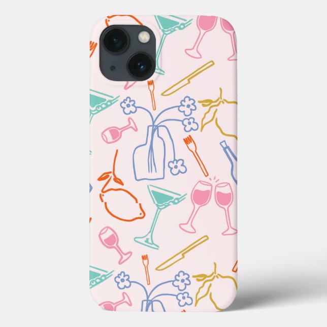 Funda De Case-Mate Para iPhone Noche toscana (Reverso)