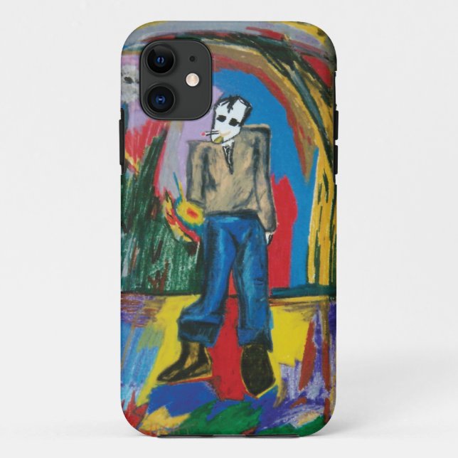 Funda De Case-Mate Para iPhone Noche violeta (2 3) del caso de Smartphone (Reverso)