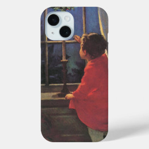 Funda Para iPhone 15 Nochebuena vintage de Jessie Willcox Smith