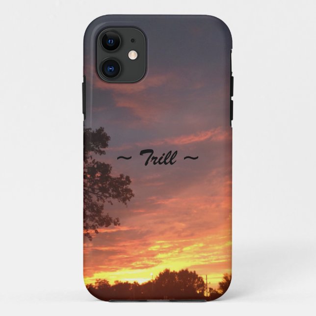 Funda De Case-Mate Para iPhone Noches del Trill (Reverso)