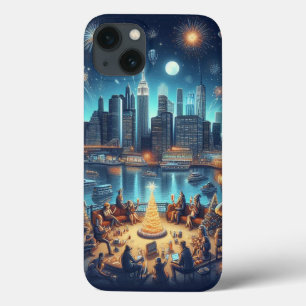 Funda Para iPhone 13 Nochevieja en Nueva York