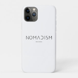 Funda Para iPhone 11 Pro Nomadism Records Logo Negro