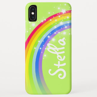 Nombrado 4 letras arco iris verde iphone 5 funda