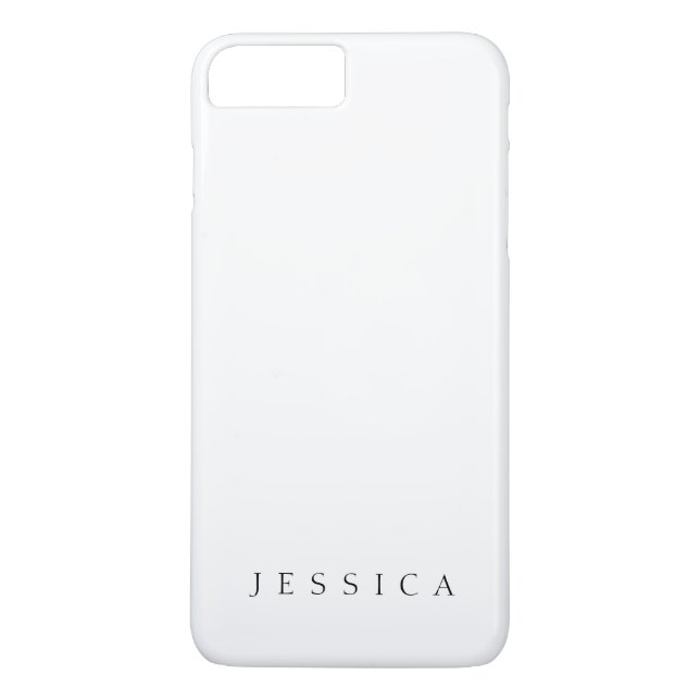 Funda De Case-Mate Para iPhone Nombre clásico (o palabra) (Reverso)