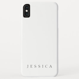 Funda Para iPhone XS Max Nombre clásico (o palabra)