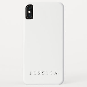 Funda Para iPhone XS Max Nombre clásico (o palabra)