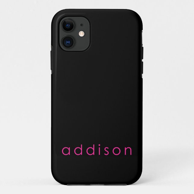 Funda De Case-Mate Para iPhone Nombre de Addison, para Addison (Reverso)