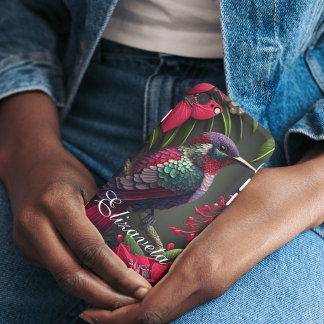 Funda Para iPhone 14 Plus De Case-Mate Nombre de ave personalizada Flora