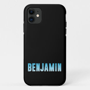 Funda Para iPhone 11 Nombre de Benjamin