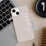 Funda Para iPhone 14 De Case-Mate Nombre de caligrafía de Moda simple<br><div class="desc">Agregue su nombre en letra manuscrita.</div>