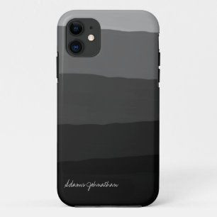 Funda Para iPhone 11 Nombre de firma del personalizado Degradación en